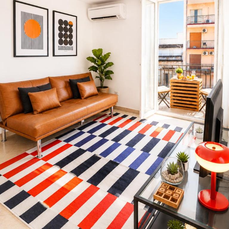 Design Loft Private Balcony Historic Catania Centre - One-Bedroom Apartment - 1