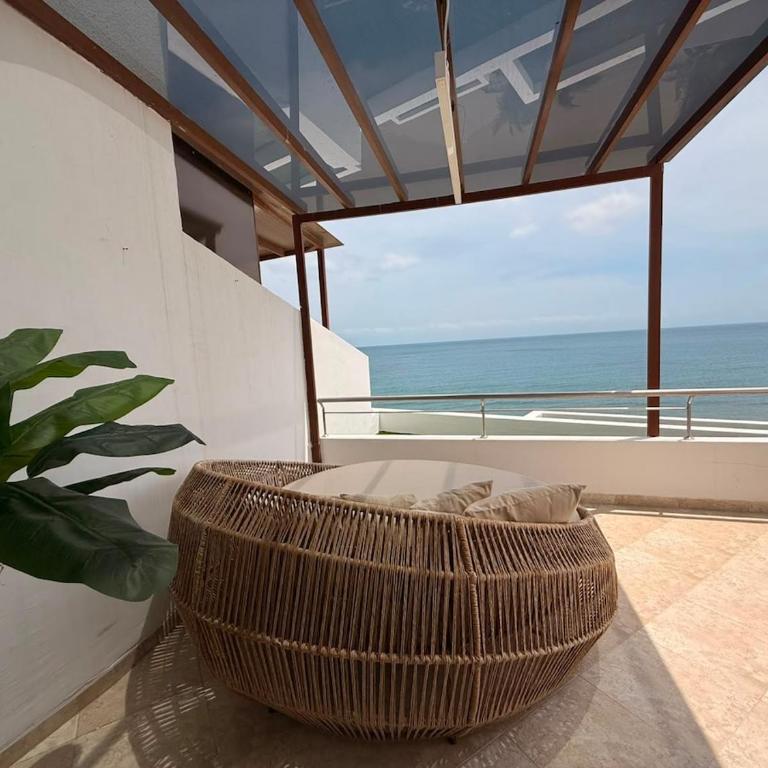 Duplex frente al mar con playa privada - Apartamento de 2 dormitorios - 21