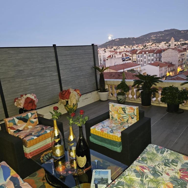 Bellevue sur terrasse - Appartement 2 Chambres - 5