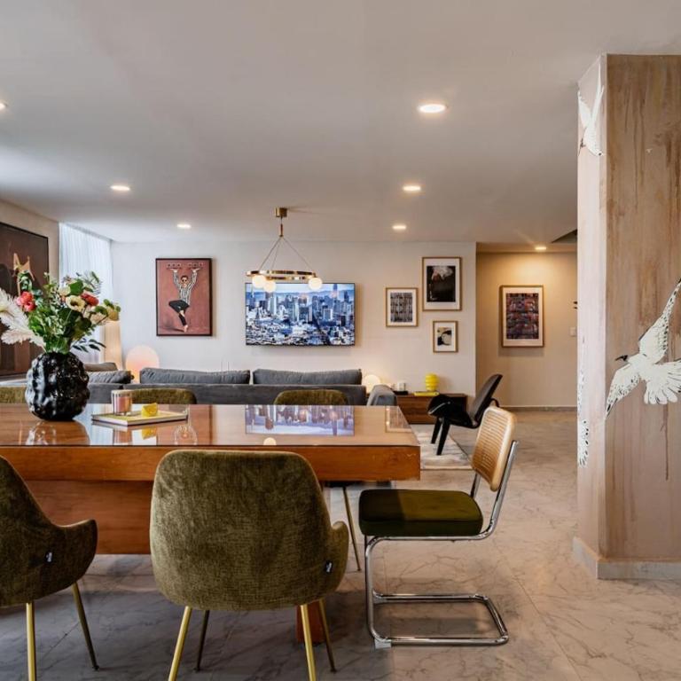 Group Friendly Private Terrace with BBQ in Roma Sur - Apartamento - 78