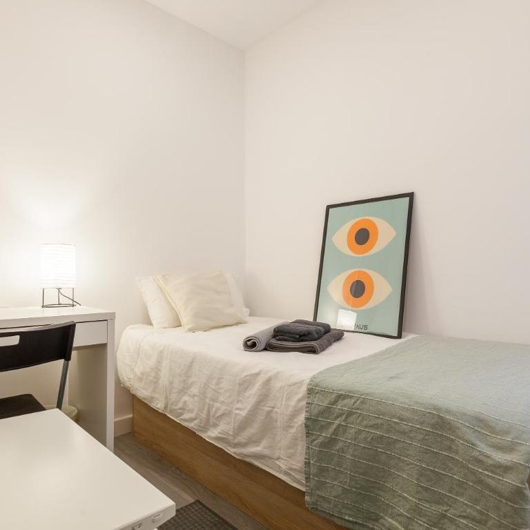 Barça Stadium - Modern 4 bedroom apartment - Camera Singola con Bagno in Comune - 1