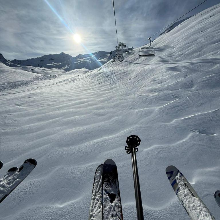 Val Thorens 4 flocons or, 42 m2, terrasse sud avec vue sur les glacier - Apartment mit 2 Schlafzimmern - 36