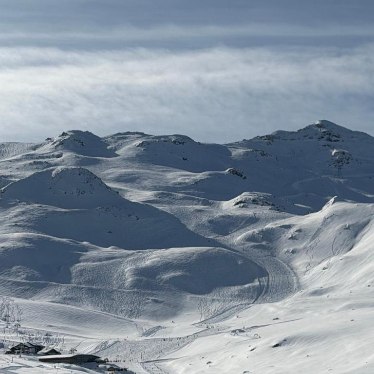 Val Thorens 4 flocons or, 42 m2, terrasse sud avec vue sur les glacier - Apartment mit 2 Schlafzimmern - 38