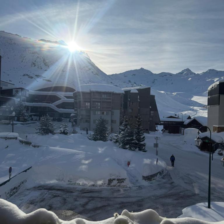 Val Thorens 4 flocons or, 42 m2, terrasse sud avec vue sur les glacier - Apartment mit 2 Schlafzimmern - 39