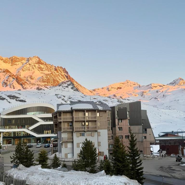 Val Thorens 4 flocons or, 42 m2, terrasse sud avec vue sur les glacier - Apartment mit 2 Schlafzimmern - 41