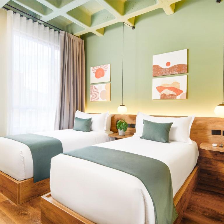 Urbit Garden Hotel - Twin Room - 5