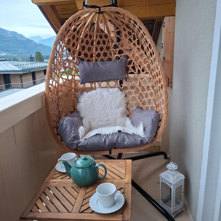 Lovely Rita Studio, modern Studio - balcony and mountain view - center Kaprun - Studio-Apartment - 23