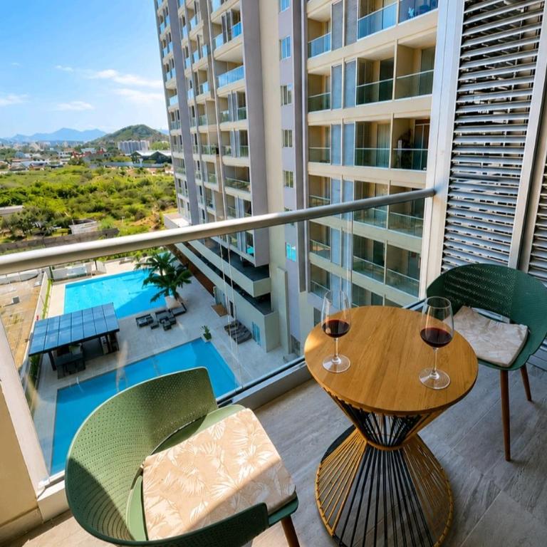 Encantador Apartamento con Balcón en Delventto AP 613 - Apartamento de 1 dormitorio - 6