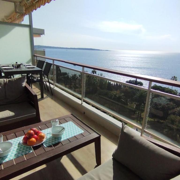 Sea View, Pool, Tennis, AC - Near Cannes - Appartement 2 Chambres - 4