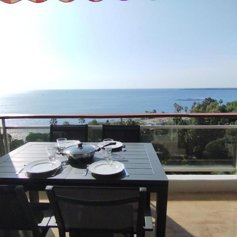 Sea View, Pool, Tennis, AC - Near Cannes - Appartement 2 Chambres - 15