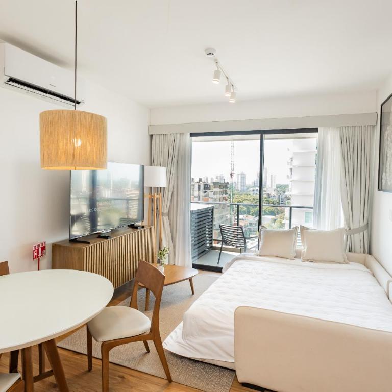 More Del Sol Residences - Apartamento de 1 Dormitorio con balcón y vistas a la ciudad - 5