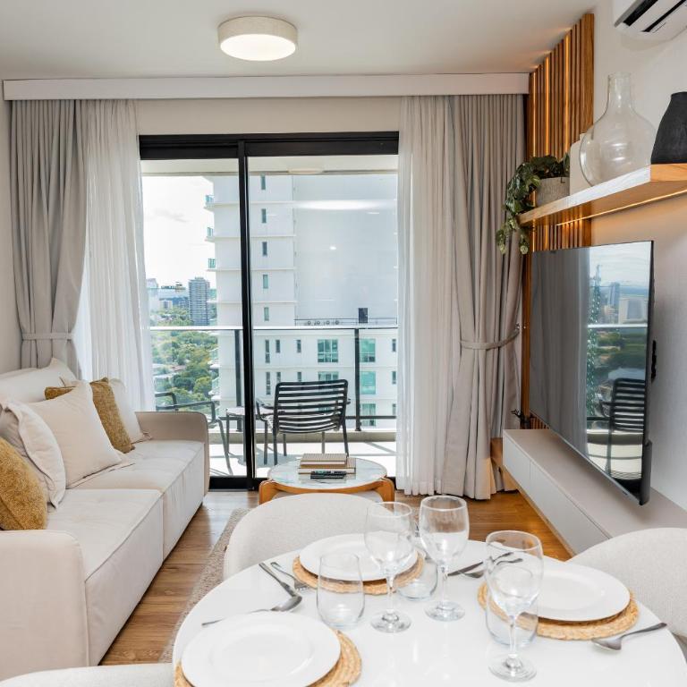 More Del Sol Residences - Apartamento de 1 Dormitorio con balcón y vistas a la ciudad - 16