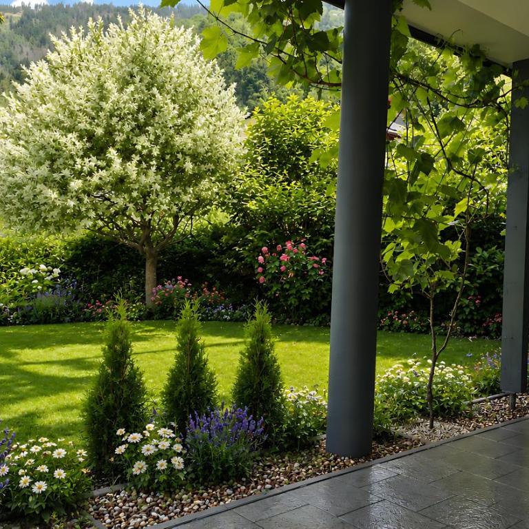 Konis Ferienwohnung - barrierearm - Deluxe-Apartment mit 2 Schlafzimmern und Gartenblick - 17