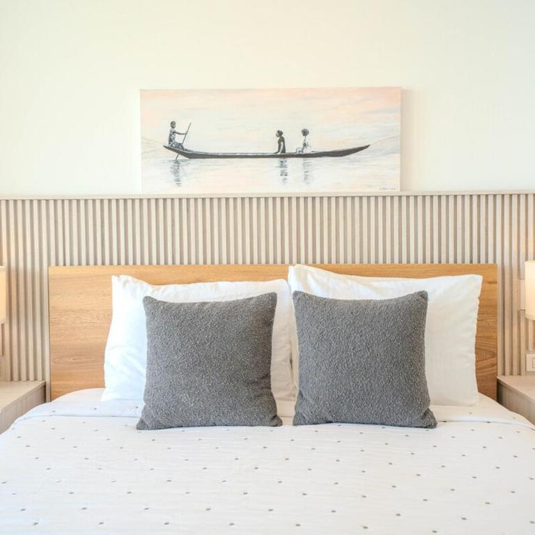 Mar de Luna en Apartamento en Cartagena Beach Resort cerca a la playa con piscina y jacuzzi - One-Bedroom Loft Apartment with One Queen Bed - 25