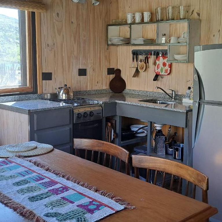 La Cabaña sobre Río Aluminé Pilo Lil - Two-Bedroom Chalet - 9