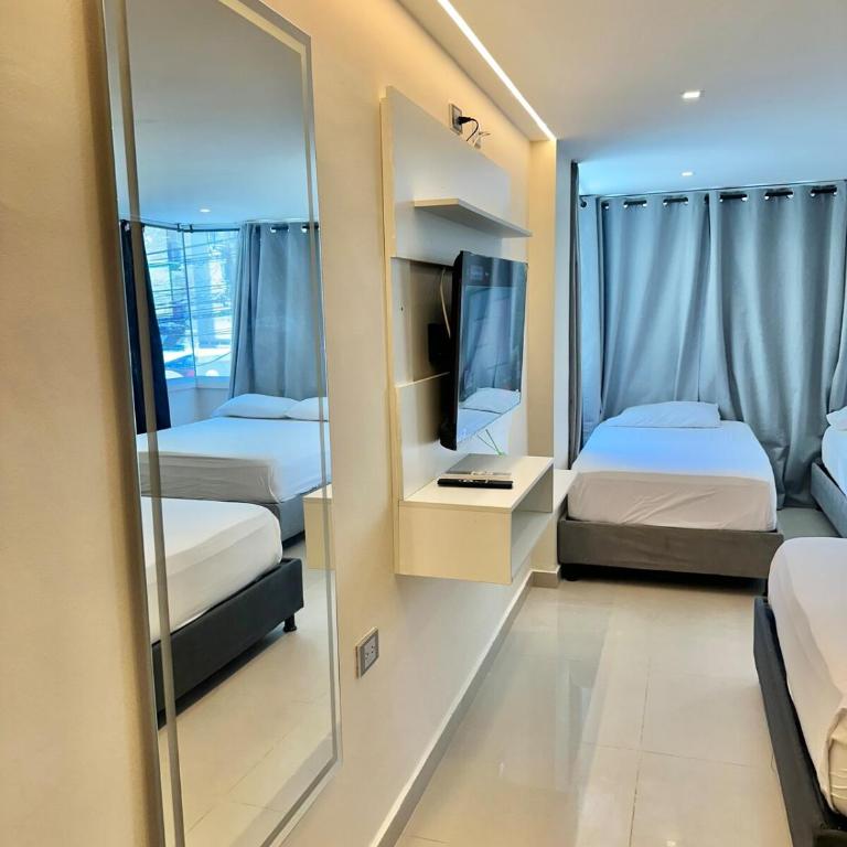 Troya apartaestudio rodadero 1 cuadra de la playa - Apartamento de 1 dormitorio - 5