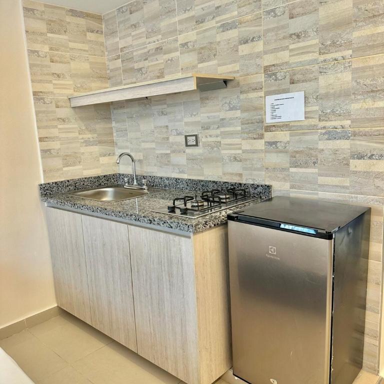 Troya apartaestudio rodadero 1 cuadra de la playa - Apartamento de 1 dormitorio - 7