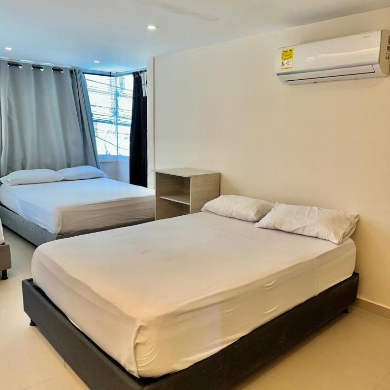 Troya apartaestudio rodadero 1 cuadra de la playa - Apartamento de 1 dormitorio - 8