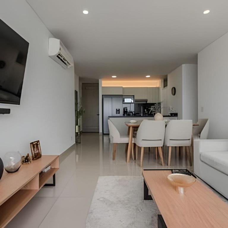 Exclusivo apartamento con vista a la bahía piso 22 - Three-Bedroom Premium Apartment with Balcony - 13