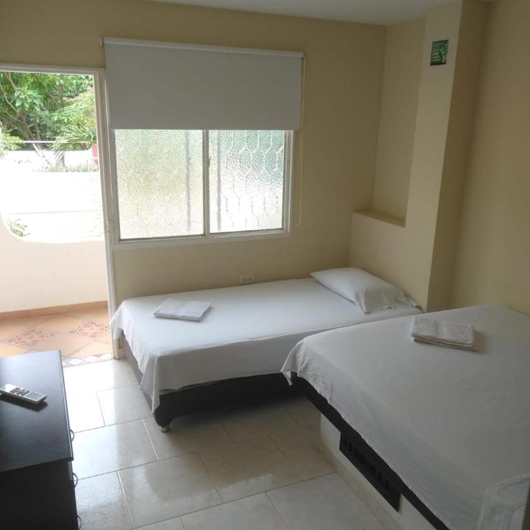 Casa D'mer Taganga - Habitación Doble Estándar - 1 o 2 camas - 3
