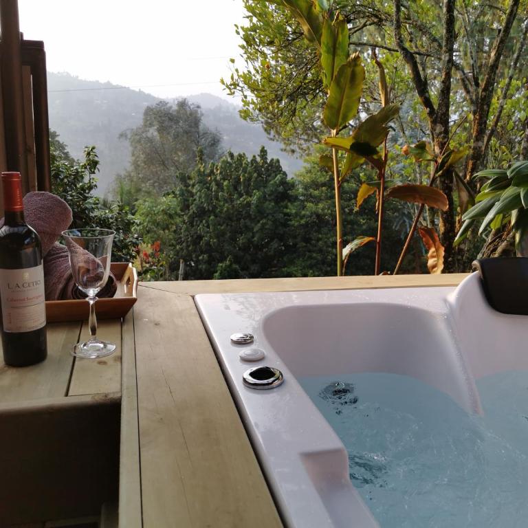 Chalé de montaña con Jacuzzi - Chalet de 1 dormitorio - 20