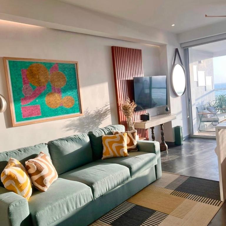 Moderno apartasuite con vista al mar - Two-Bedroom Apartment - 32