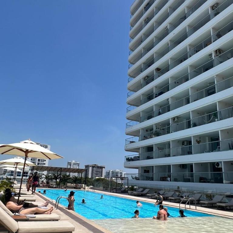Moderno apartasuite con vista al mar - Two-Bedroom Apartment - 36