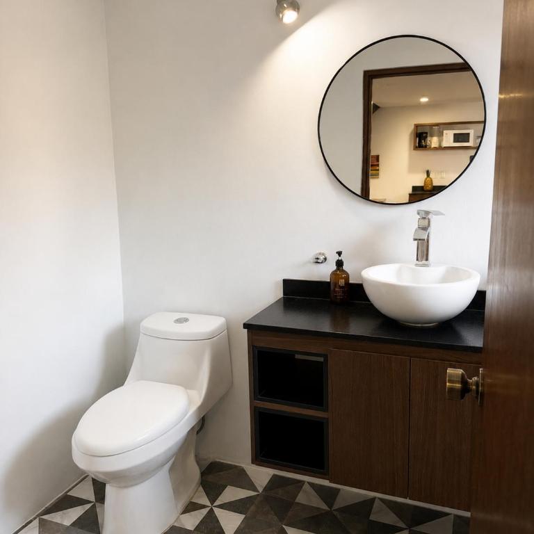 Casa Colonial con Rooftop y Alberca - Apartment mit 1 Schlafzimmer - 32