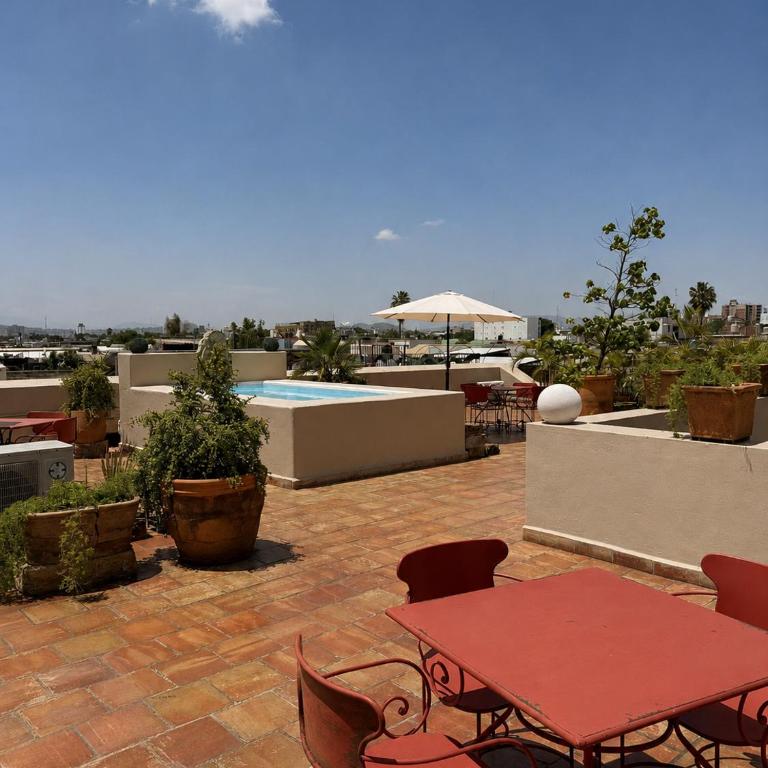 Casa Colonial con Rooftop y Alberca - Apartment mit 1 Schlafzimmer - 10