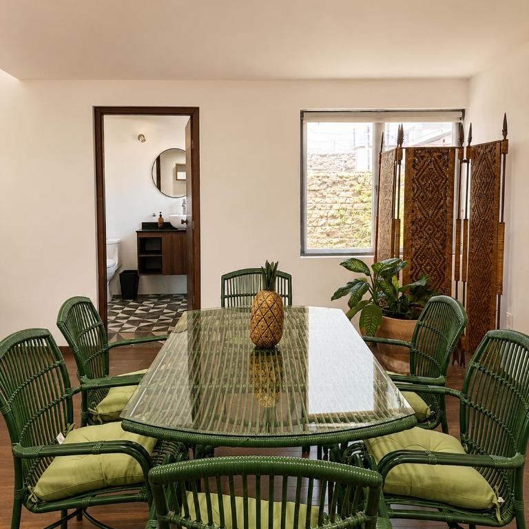 Casa Colonial con Rooftop y Alberca - Apartment mit 1 Schlafzimmer - 4