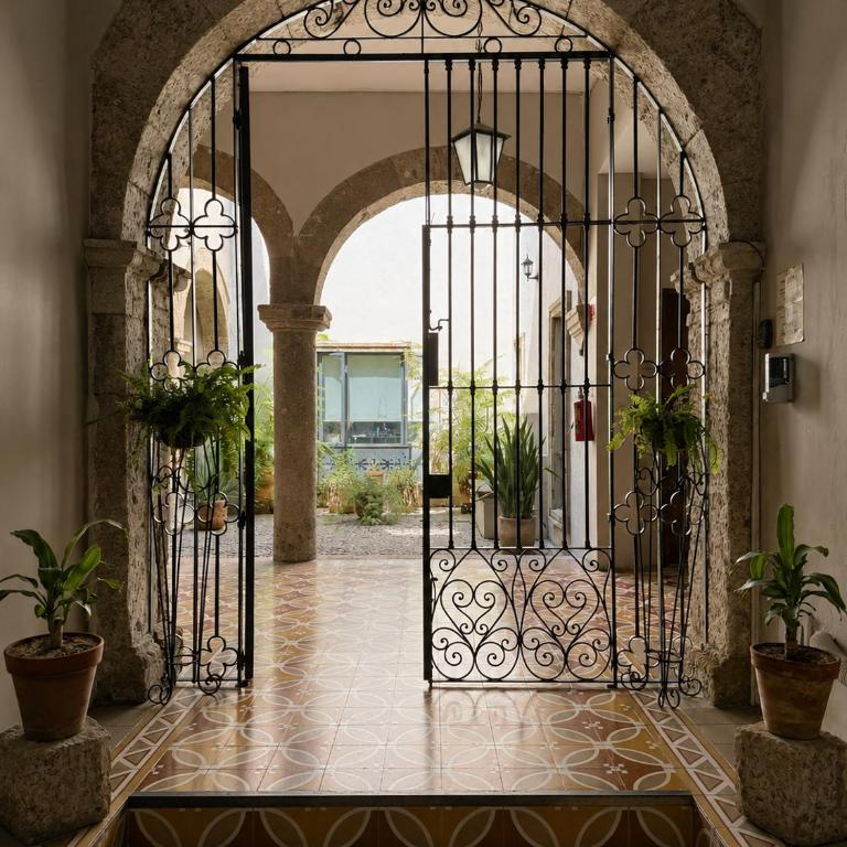 Casa Colonial con Rooftop y Alberca - Apartment mit 1 Schlafzimmer - 3