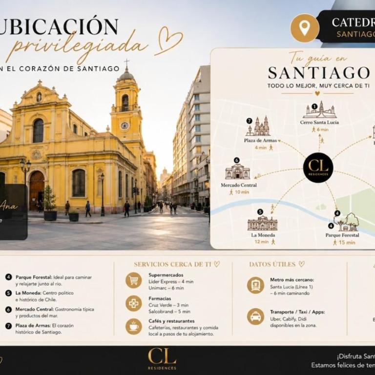 Encanto en el corazón de Santiago - One-Bedroom Apartment - 15