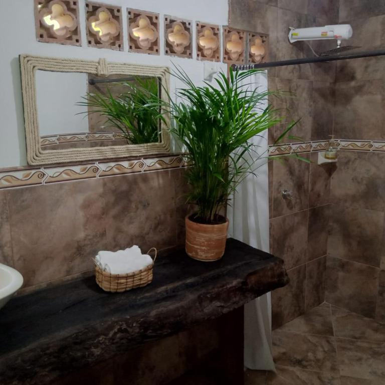 Cabaña con Jacuzzi Privado en El Peñol El palmar lodge - Apartamento de 1 dormitorio con vistas al jardín - 6