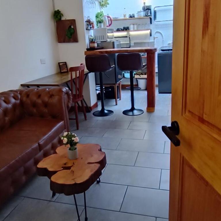 Cabañas Lobo Blanco - Apartaestudios en Laureles Medellín - Studio Apartment with One Double Bed - 26