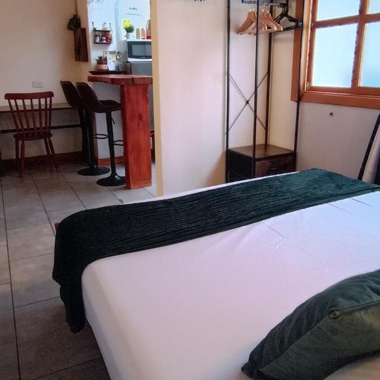 Cabañas Lobo Blanco - Apartaestudios en Laureles Medellín - Studio Apartment with One Double Bed - 22