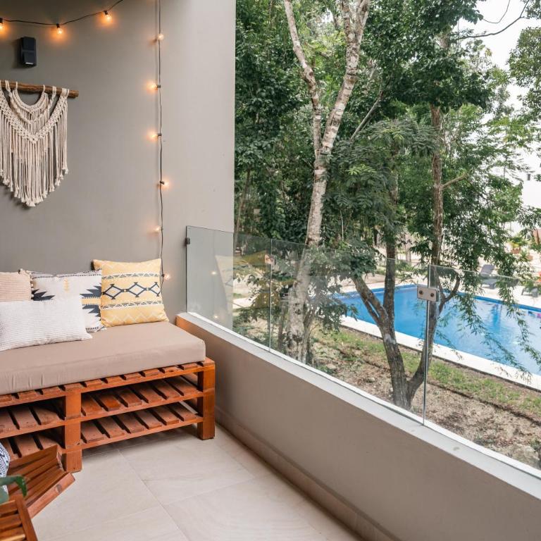 Casa Peace en Selvanova 3BR 6 Piscinas Gym Parking - Appartement 1 Chambre - 8