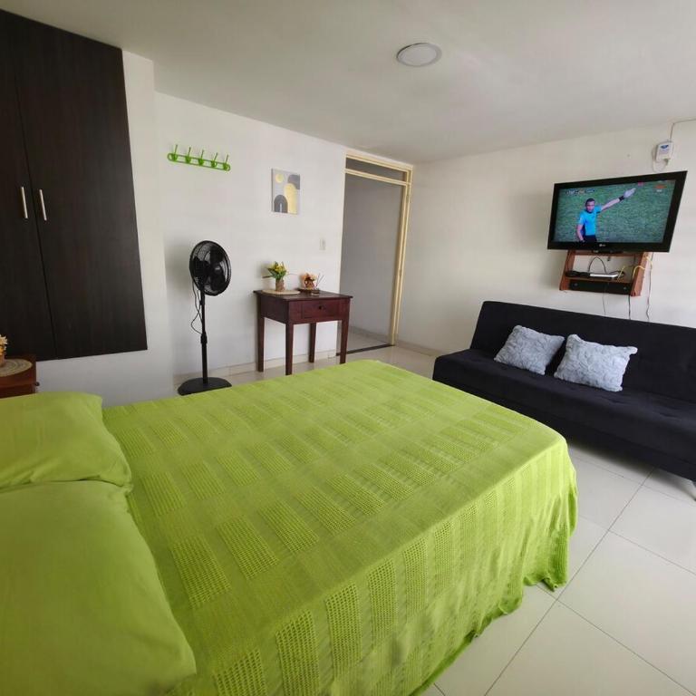 Apartaestudio acogedor en Calarcá, Eje Cafetero - Apartamento de 1 dormitorio - 2
