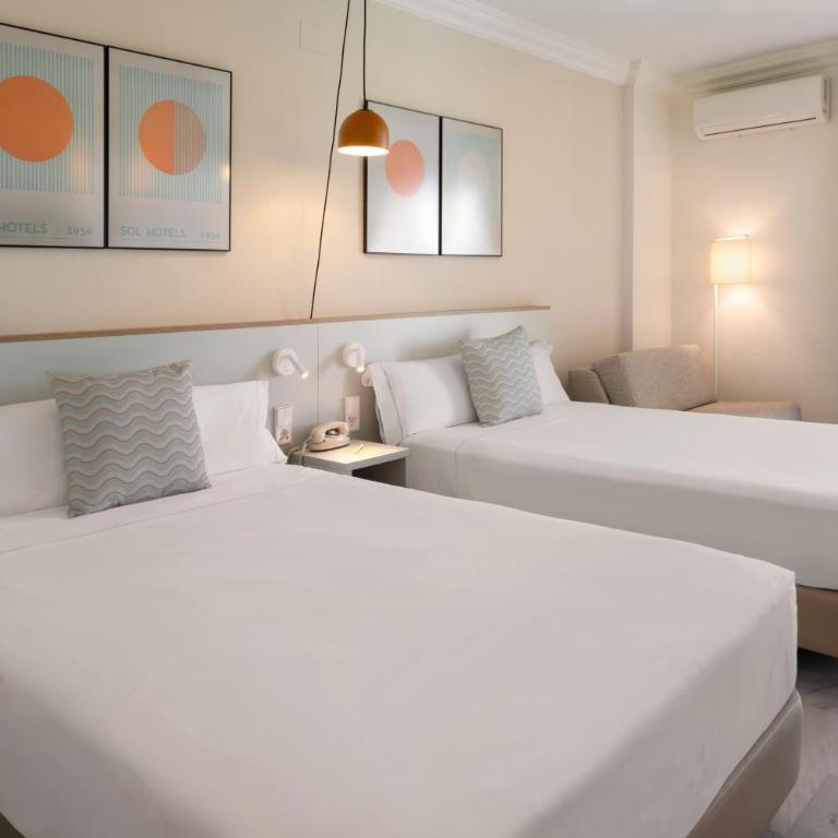 SOL by Meliá Málaga Guadalmar - Chambre Familiale 2 Chambres - Vue sur Mer - 4