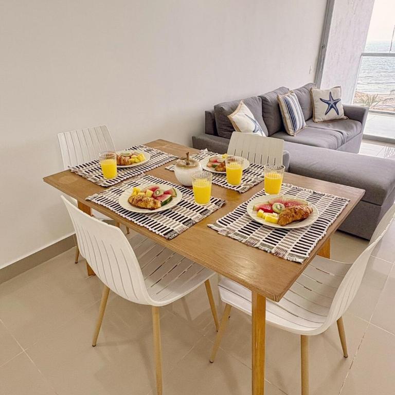 Despierta frente al mar con playa y piscina en Cartagena - One-Bedroom Apartment - 3