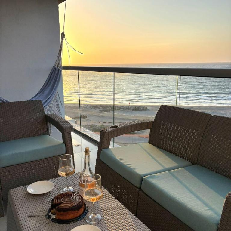 Despierta frente al mar con playa y piscina en Cartagena - One-Bedroom Apartment - 29