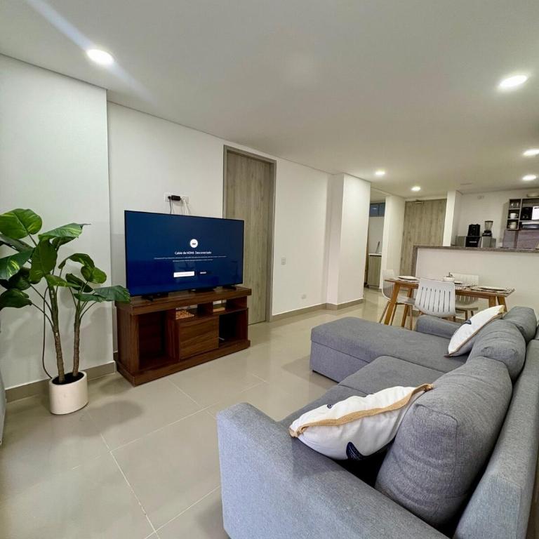 Despierta frente al mar con playa y piscina en Cartagena - One-Bedroom Apartment - 31