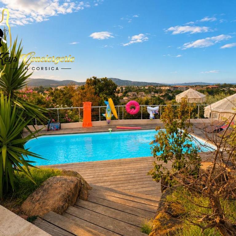 Villa 12 pers au centre de Porto-Vecchio avec piscine - Villa - 10