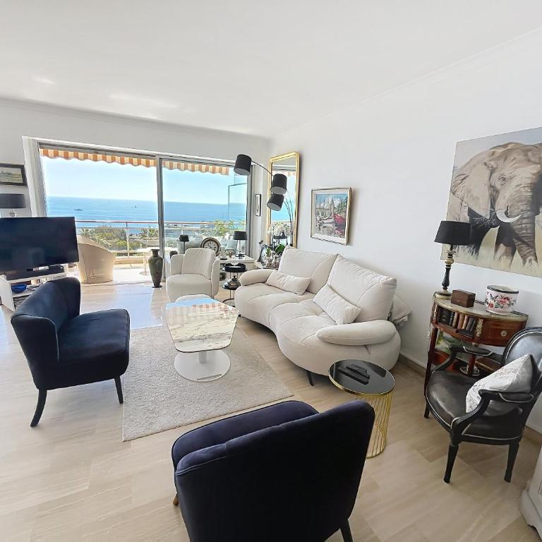 Apartment 2 Bdr panoramic sea view Pool AC Parking, Tennis - Appartement 2 Chambres - 10