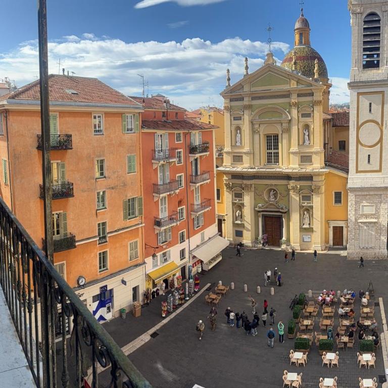 Place Rossetti, Heart of Vieux-Nice, View Light AC - Appartement 2 Chambres - 4