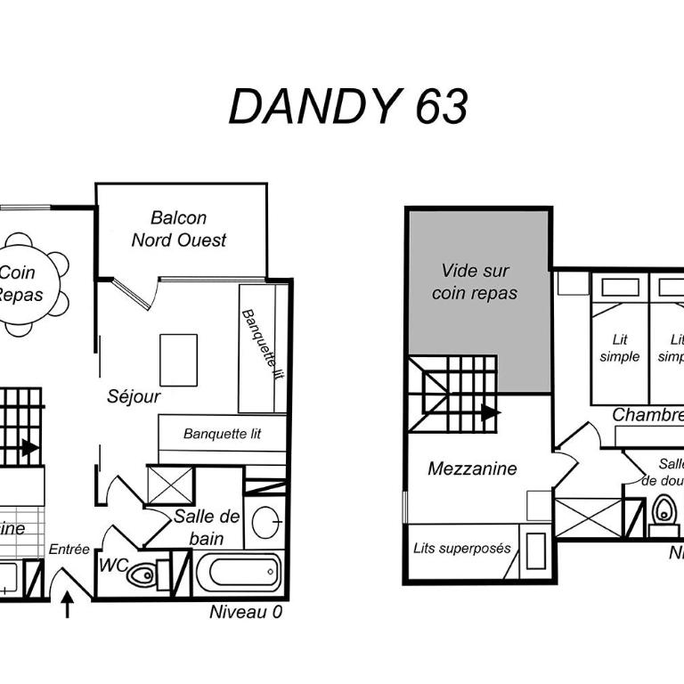 Résidence Dandy - SUR LES PISTES, PROCHE DES COMMERCES WIFI INCLUS MAE-7439 - Apartment - 7