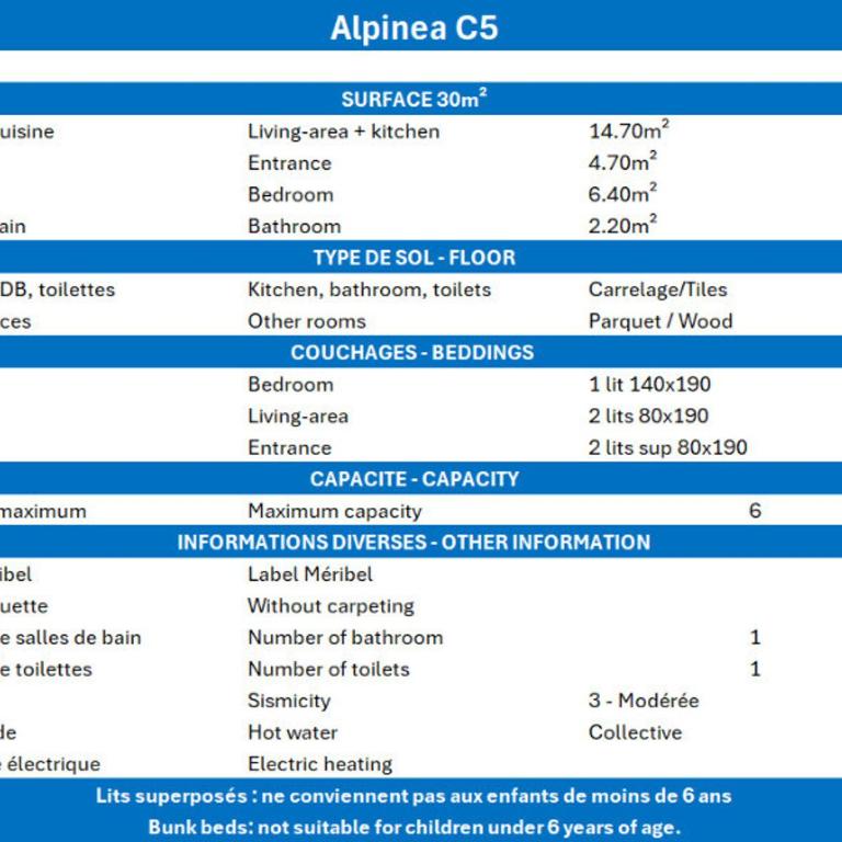 Résidence Alpinea - APPARTEMENT DE CHARME, IDÉAL POUR UNE FAMILLE MAE-7489 - Apartment - 10