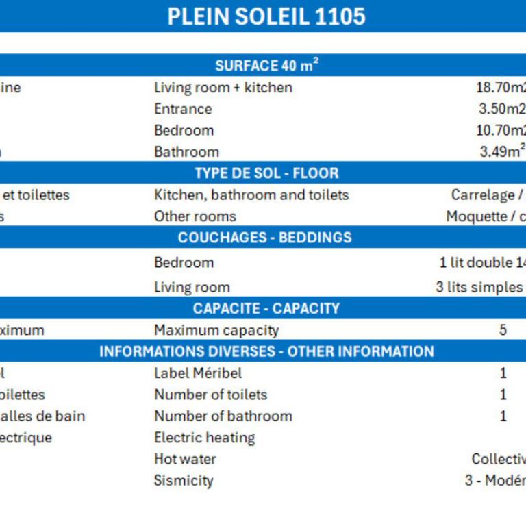 Résidence Plein Soleil - AGREABLE 2 PIÈCES, CHAMBRE AVEC LIT DOUBLE PLEIN SUD MAE-7504 - Appartement - 9