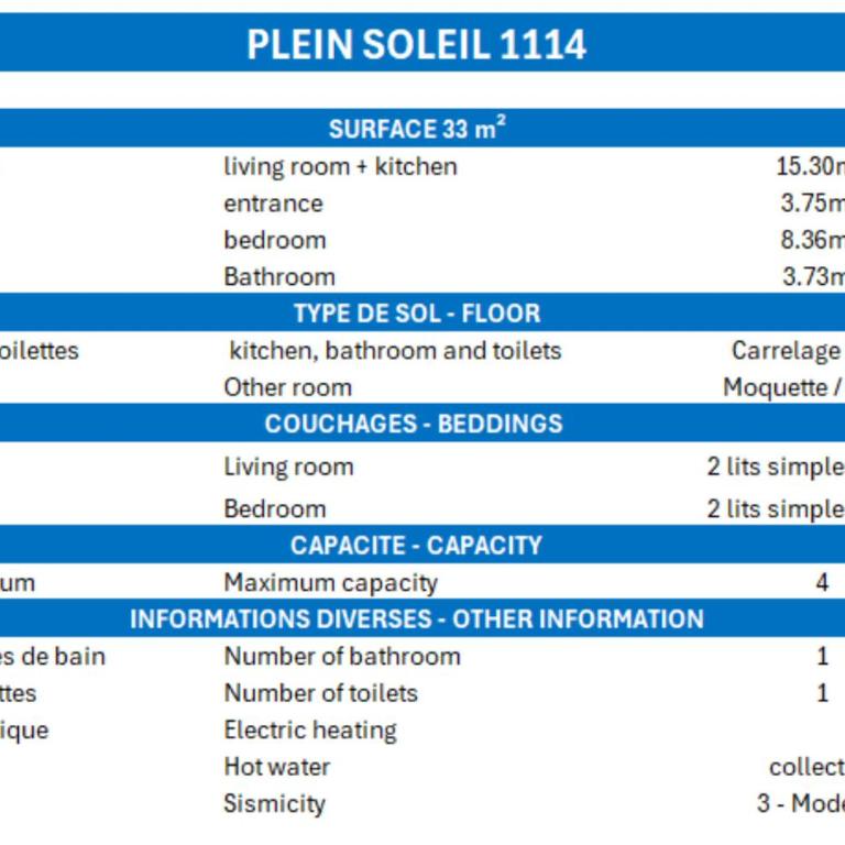 Résidence Plein Soleil - CHARMANT 2 PIÈCES AVEC JOLIE VUE VALLÉE MAE-7563 - Apartment - 9