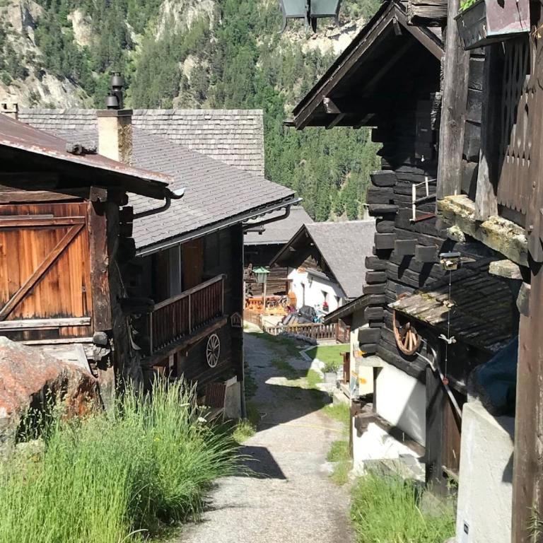 Petit coin de paradis à Pinsec, Val d'Anniviers, village historique - Haus mit 1 Schlafzimmer - 3