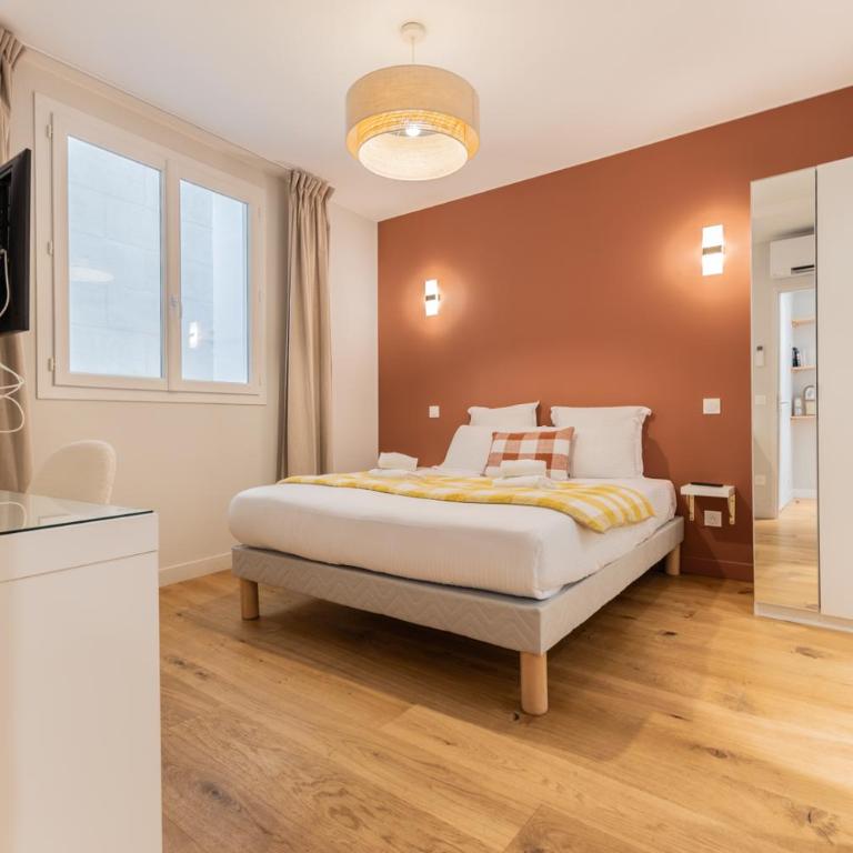 Appartements 3 Chambres de luxe 6 personnes, Centre Ville, Clim, Ascenseur - Premium Apartment mit 3 Schlafzimmern - 9